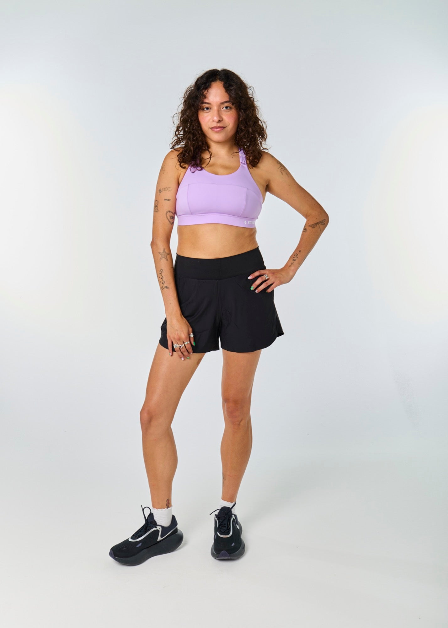 Purple Sports Bra