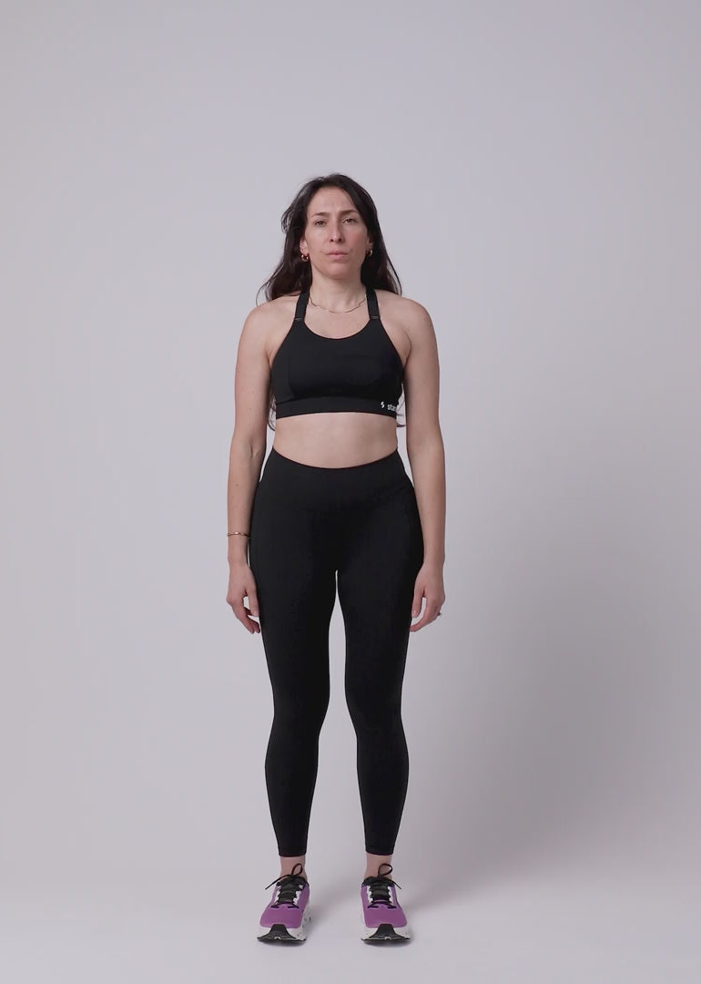 Black Sports Bra